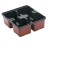 PACK DE TRANSPORT 4 GODETS DE 7