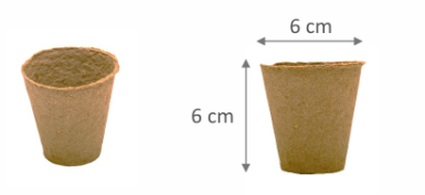 FERTILPOT  6 X 6  ROND