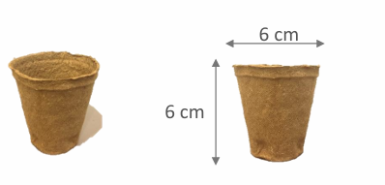 FERTILPOT  6 X 6  ROND ERGOTS