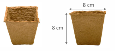 FERTILPOT  8 X 8  CARRE