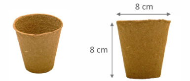 FERTILPOT  8 X 8  ROND