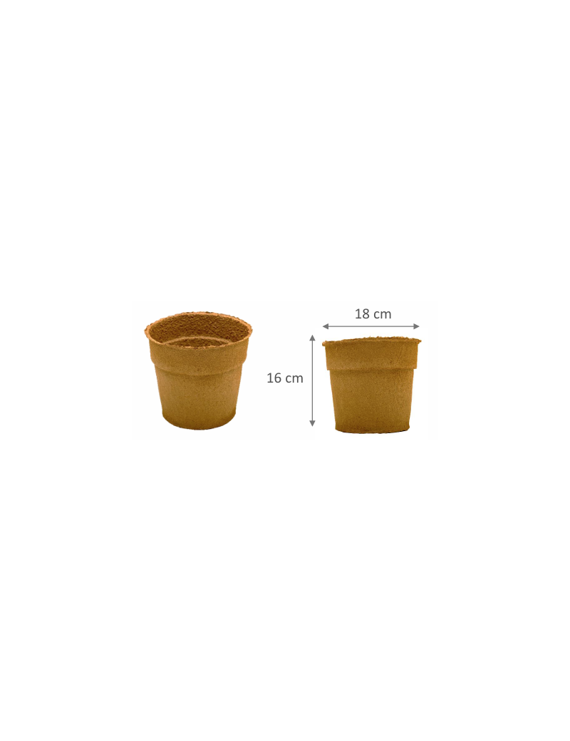 FERTILPOT 18 X 16  ROND 3L