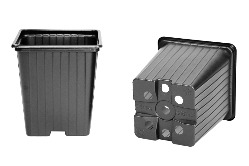 GODET PN 9 X 9 X 9.5 SQ NOIR 0.59 L