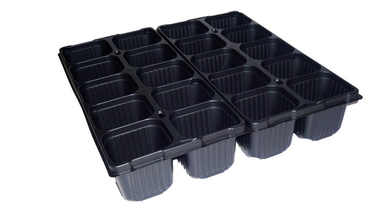 PACK DE VENTE PLAQUE SECABLES 2 X 10 GODETS 6X5X6