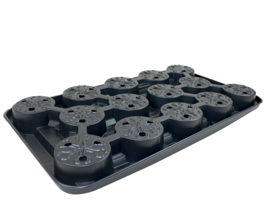 PLAQUE 14 POTS V12 TF