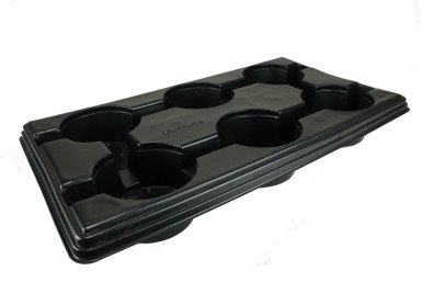 PLAQUE GM  6 POTS DE 14 CM RE