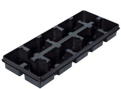 PLAQUE GM ETROITE 10 POTS...