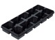 PLAQUE GM ETROITE 10 POTS 11X11 CARRE  FA