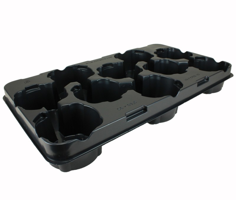 PLAQUE GM ETROITE 10 POTS DE 13 FA ECO