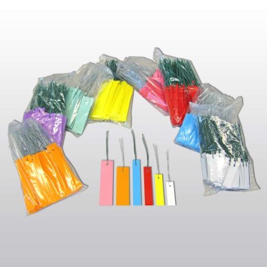 ETIQUETTE PLASTIQUE ET FIL...