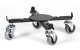 SUPPORT EXTENSIBLE A ROULETTE POUR POT DE 28.5 A 40 CM