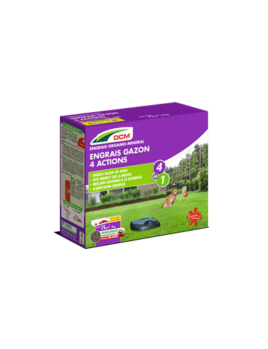 DCM ENG GAZON 4 ACTIONS 3KG
