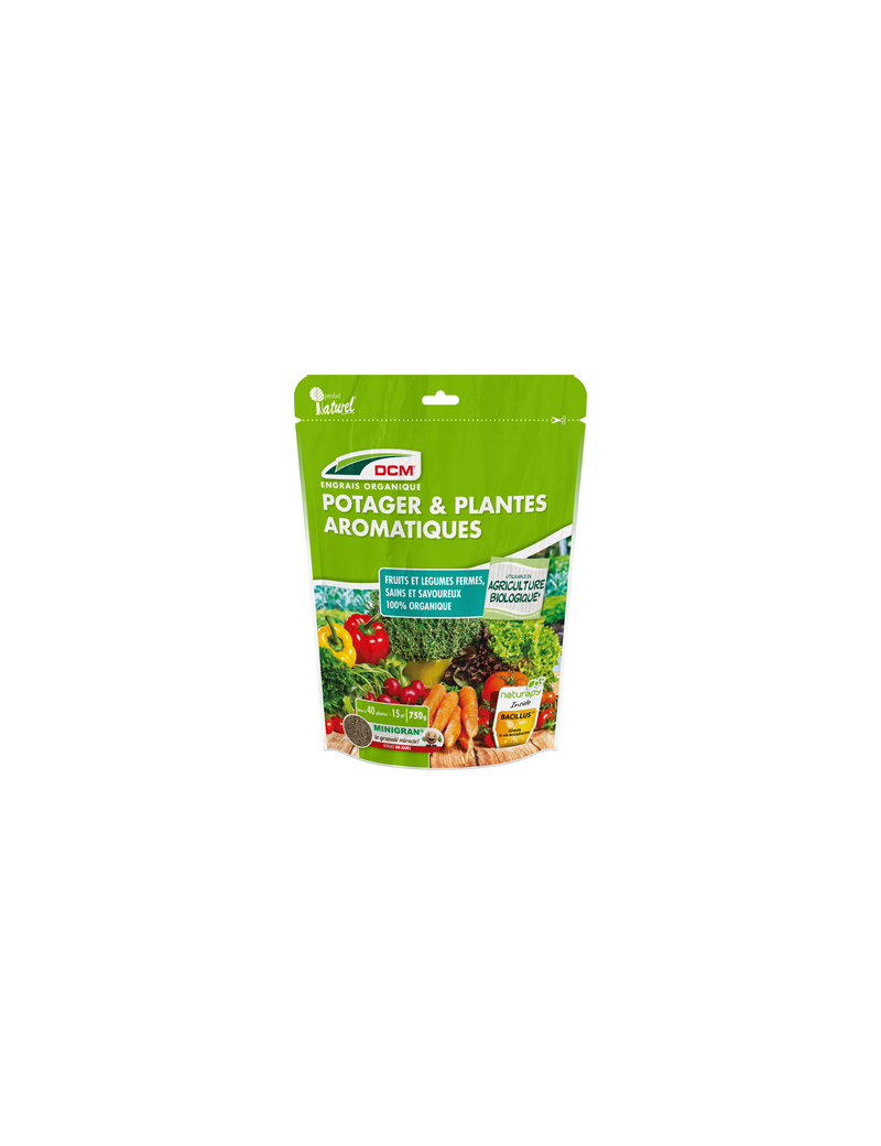 DCM ENG PLANTES AROMATIQUES & POTAGER 0.750KG