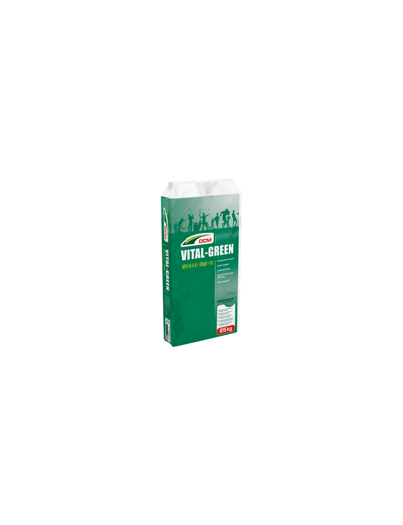 DCM VITAL GREEN 14-5-8+3MgO+0.05Fe (EDTA) Minigran 25 KG
