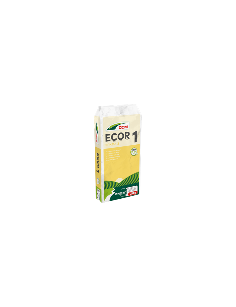 DCM ECOR 1 BIO organique 9-5-3 Minigran 25KG