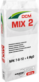 DCM MIX 2 RHP organo-minéral 7-6-12+4MgO Minigran 25KG