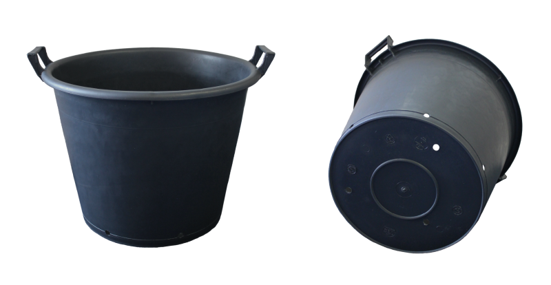 CONT 35 L POIGNEE SD NOIR PE 42 X 37