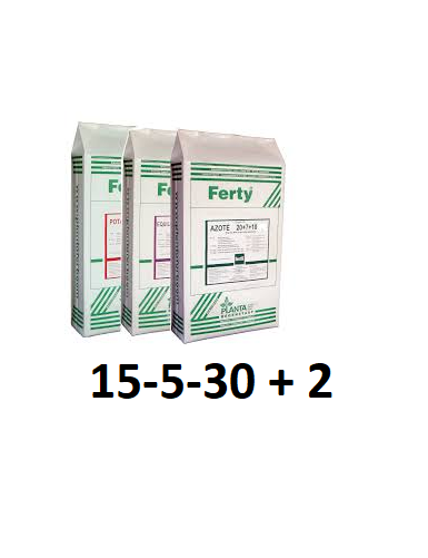 FERTY 15-5-30+2 / 25 KG