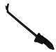 PIQUET PORTE CHROMO R 18 CM