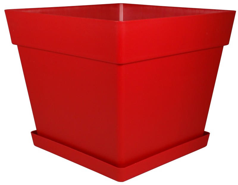 POT CARRE ENZO + SOUCOUPE