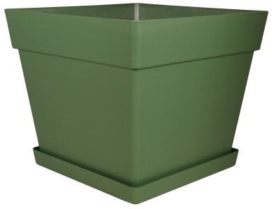 POT CARRE ENZO + SOUCOUPE