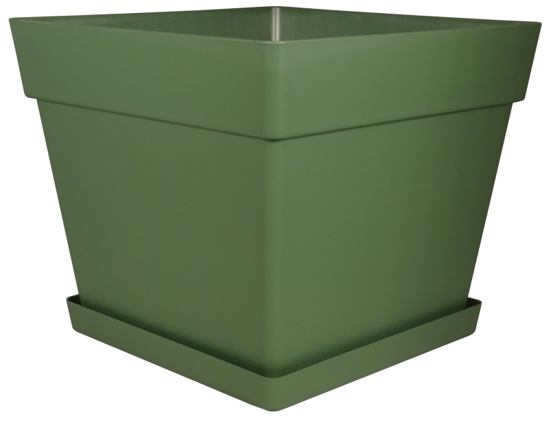 POT CARRE ENZO + SOUCOUPE