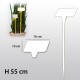 ETIQUETTE EPL 45/55 CM INCLINEE