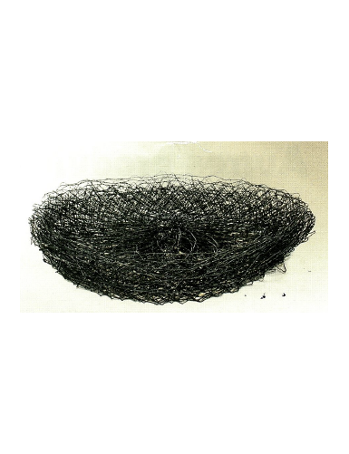 PANIER MOTTE METAL A PLAT