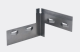ANGLE 8CMX8CM CORTEN 1.5MM VOLIGE PLANE