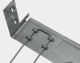 ANGLE 8CMX8CM CORTEN 1.5MM VOLIGE PLANE