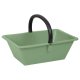 PANIER A RECOLTE AVEC ANSE 18L VERT