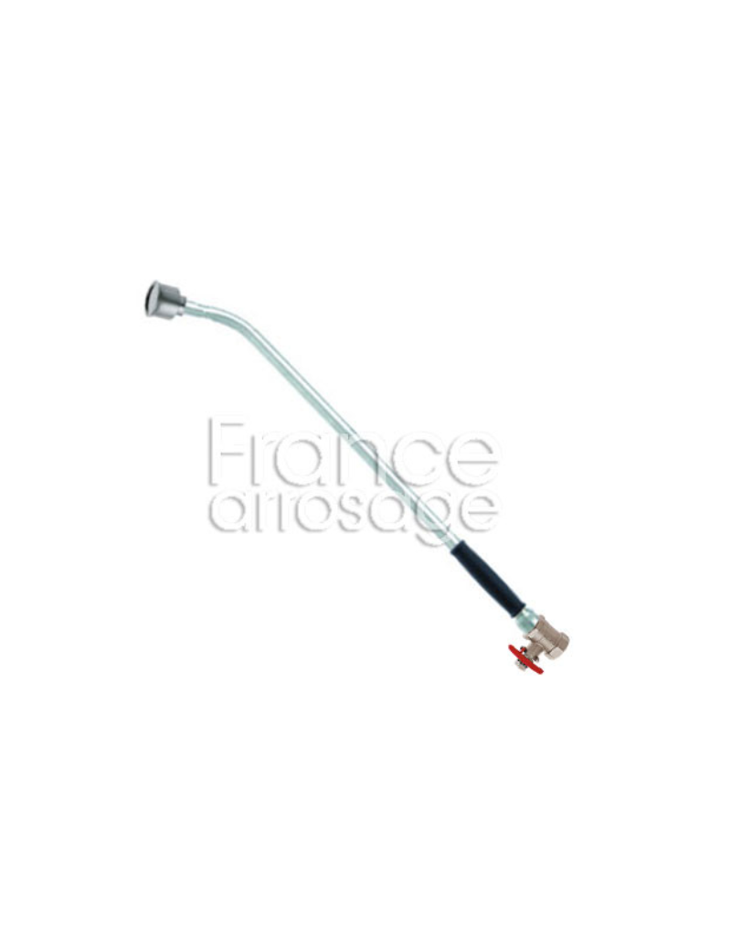 LANCE D'ARROSAGE VANNE LAITON SOFT RAIN GEKA 60CM