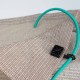 CROCHET OMBRIERE NOIR CLIP CARRE DIAM 12 - EP 15mm