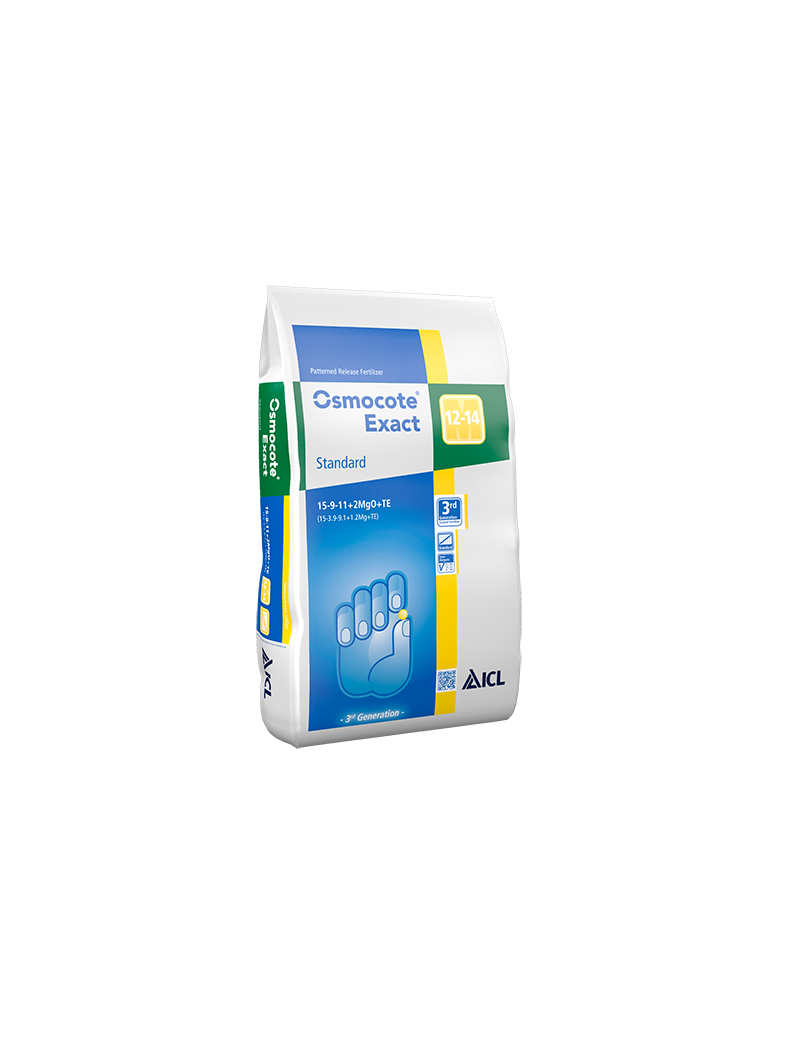 OSMOCOTE EXACT DCT 12-14 MOIS SP Hi-End 15-8-11+2MgO+TE