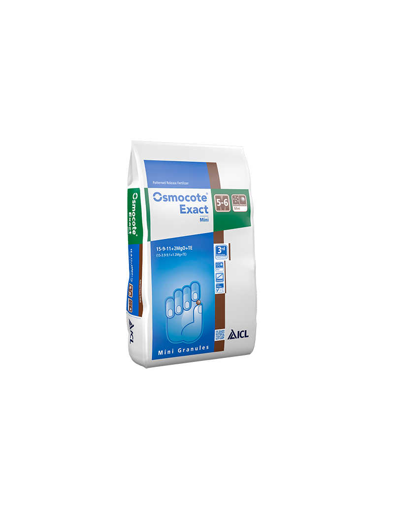 OSMOCOTE EXACT 5-6 MOIS STAND 15-9-12+2MgO+TE