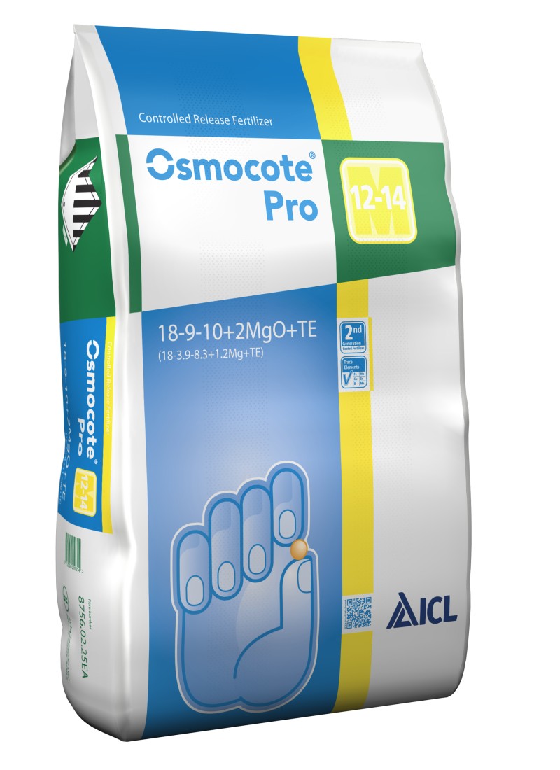 OSMOCOTE PRO 18-09-10+2MgO+TE 12/14 MOIS