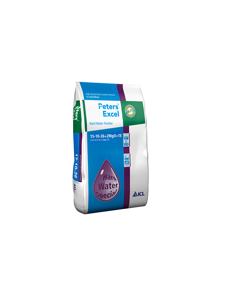 PETERS EXCEL 15-10-26+2MgO+TE HARD WATER FINISHER