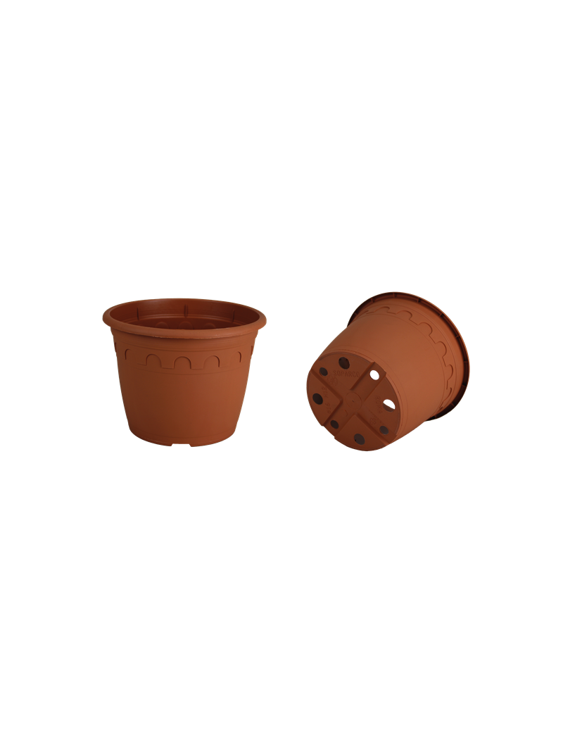 CONT ROMA 3.5L  21.4 X 16.1 + CACHE POT 3L